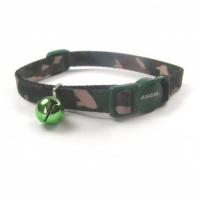 Green Camouflage Cat Collar by Ancol